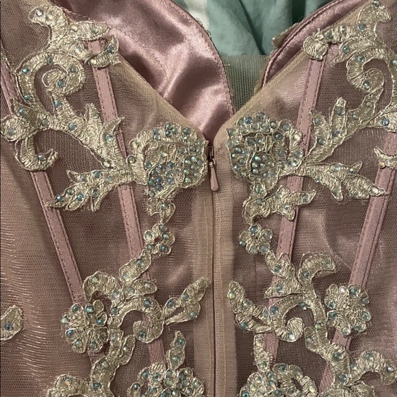 Prom Girl Homecoming Dress. Light purple - Picture 6 of 7